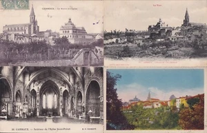 Lot de 4 cartes postales anciennes postcards CARMAUX TARN - Bild 1 von 1