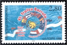 1996 French Andorra 467 Barrufa Trophy World Ski Championship MNH