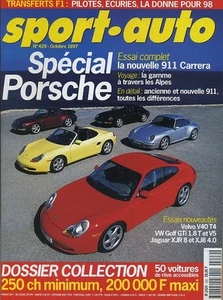 SPORT AUTO Nr. 429 10/1997 GP BELGIEN & ITALIEN SPECIAL PORSCHE GOLF GTI VOLVO V40 - Bild 1 von 1