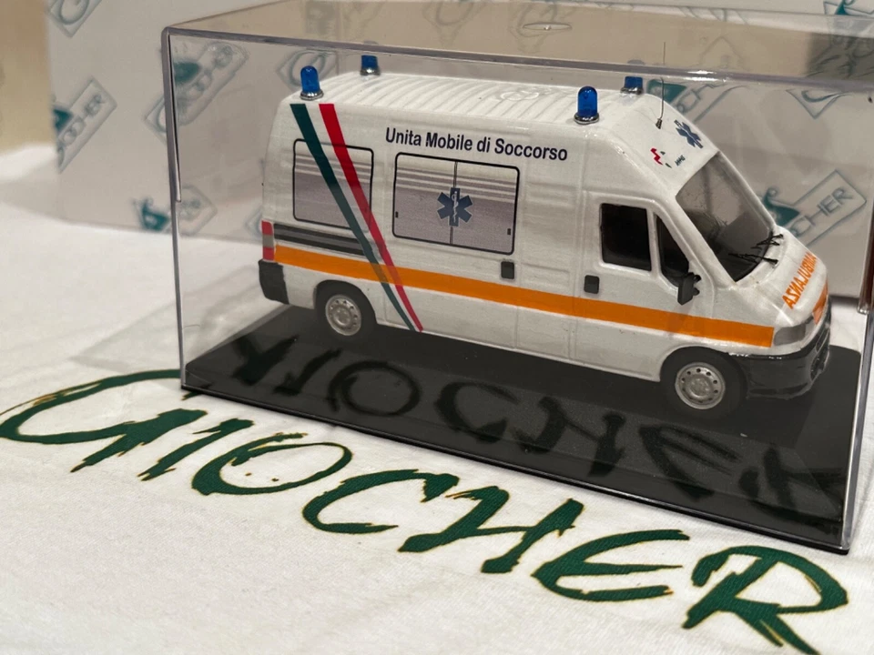 Giocher Fiat Ducato modellino ambulanza anpas 1/43 LIMITED EDITION  - Immagine 1 di 1
