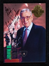 1993 Classic Four Sport Collection John Wooden #310 JSA Certified Auto HOF