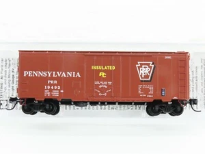 N Scale Micro-Trains MTL 02100610 PRR Pennsylvania 40' Standard Boxcar #19492 - Picture 1 of 8