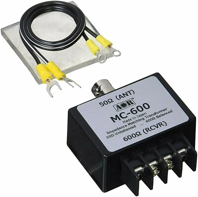 New AOR MC-600 MC600 Impedance Matching Transformer for LA380 LA390 from Japan - Image 1 of 4
