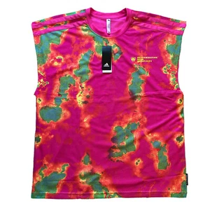 ADIDAS Men's Donovan Mitchell Basketball Tank Top Jersey NWT Pink Sz XL - Picture 1 of 5