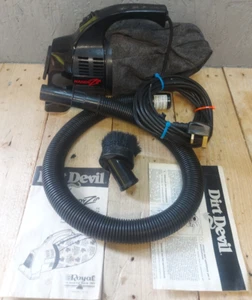 Vintage Vacuum Cleaner Royal Dirti Devil Handy Zip Made In USA Model 153ZUK - Picture 1 of 15