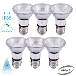 6x PAR20 Led Spot Light Bulb Track Lamp Waterproof Dimmable 9W 110V 220V E26 E27 - Picture 1 of 9