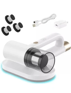 Kabelloser Hand-Bettmatratzenstaubsauger, 2 Geschwindigkeiten mit UV-Licht, HEPA - Bild 1 von 5