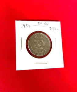 1956 50 YEN JAPAN COIN - NICE WORLD COIN !!! - Picture 1 of 2