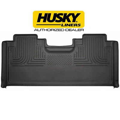 HUSKY 19361 WeatherBeater Rear Floor Mat for 15-24 FORD F-150 Extended Cab Black - Image 1 of 4