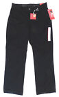 Lee Sinfully Soft Women's Pants Black Stretch Straight Size 12 Short