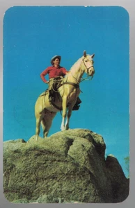 PC-4785 **Vtg. PC 1924**A Cowboy and His Palomino** - Bild 1 von 2