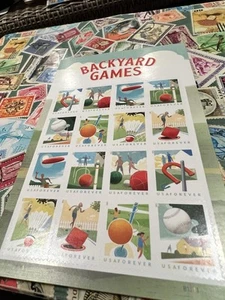 Backyard Games Stamps - Picture 1 of 3