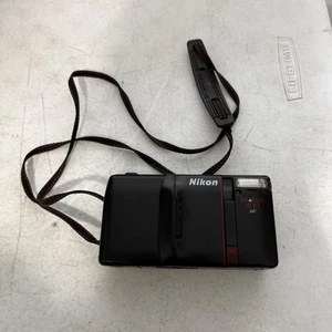 Vintage Nikon Tele-Touch 300 AF 35mm Point & Shoot Film Camera Tested Date/time - Picture 1 of 7