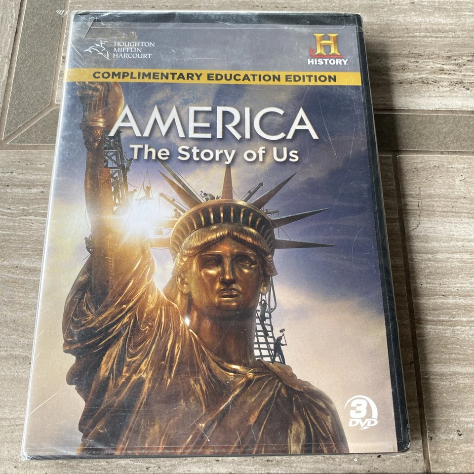America: The Story of Us [Education Edition] 3-DVD 2010 A&E History Channel B277 - Image 1 of 1