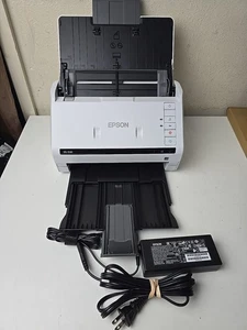 Epson DS-530 Color Duplex Document Scanner Power Cable - Works - NO USB CABLE - Picture 1 of 11