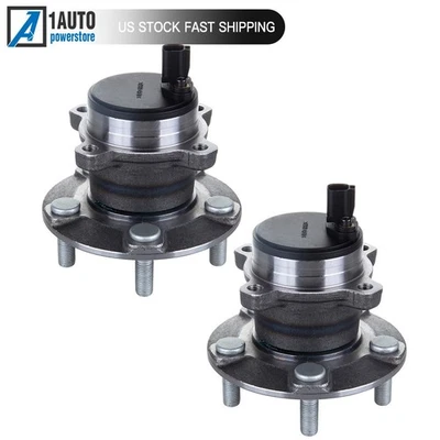 2 Pcs Rear Wheel Hub Bearing Fit For 2005-2013 Volvo C30 C70 V50 S40 2.5L 2.4L Foto 1 de 4