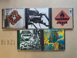 Trip Hop 5x CD Sammlung massive attack Sneaker Pimps Smoke City Protection - Bild 1 von 2