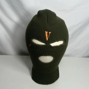 VLONE Herren SKI MASKE STURMHAUBE STRICKMÜTZE olivgrün gebraucht �� - Bild 1 von 9