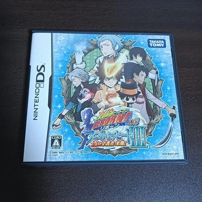 Katekyoo Hitman Reborn! DS Fate of Heat III Nintendo DS Used Tested Japanese ver - Image 1 of 2