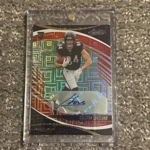 2025 Absolute Football Colston Loveland Rookie Auto /150 Bears RC + One Touch - Bild 1 von 7