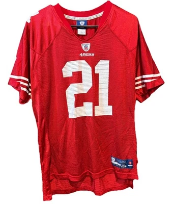 Camiseta cosida vintage RBK Reebok Frank Gore #21 San Francisco 49ers XL para mujer Foto 1 de 4