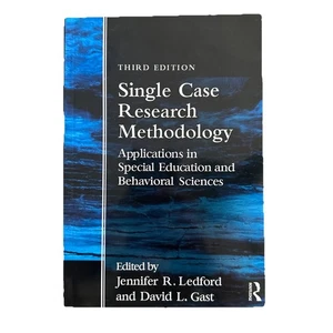 Single Case Research Methodology : Applications in Special Education & Beh Sci  - Imagen 1 de 3