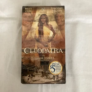 Cleopatra (VHS, 1999) Leonor Varela Billy Zane Timothy Dalton BRAND NEW SEALED - Bild 1 von 4