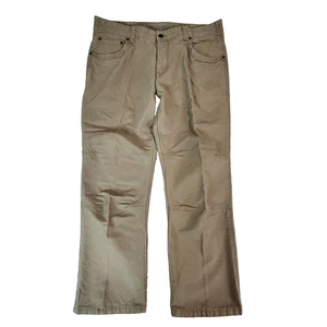 Eddie Bauer Mens Cargo Pants Size 38x30 Brown Relaxed Fit Straight Leg #2103 - Picture 1 of 24