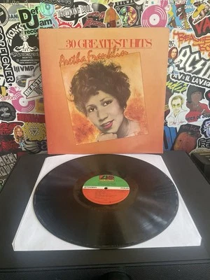 ARETHA FRANKLIN 30 Greatest Hits 2LP VG++ VINYL - Image 1 of 2