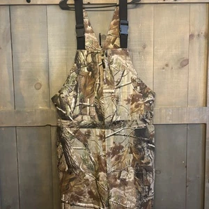 Russell Outdoors Camouflage Realtree Hunting Bib Overalls XL/TG Zipper - Picture 1 of 16