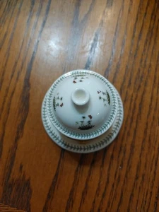 PORTMEIRION BOTANISCHER GARTEN KÄSEKUPPEL EMAILLE SCHMUCKKÄSTCHEN - Bild 1 von 3