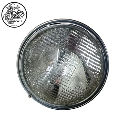 1977 77 YAMAHA XS750 TRIPLE 7 INCH HEADLIGHT RING SEALED BEAM WORKING BOTH BEAMS — 第 1/4 张图片