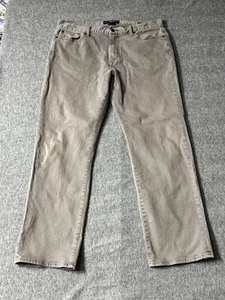 Lucky Brand Jeans Mens 36x30 Light Wash Gray Green 361 Vintage Straight Denim - Picture 1 of 13