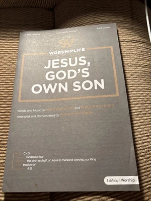Jesus, God’s own son LifeWay Worship, New SATB - Image 1 of 3