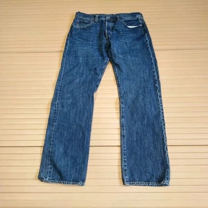 Levi's Lot 501 XX Jeans W32 L32 blau Herren gerade normaler Knopf mittlerer Anstieg Big E - Bild 1 von 9
