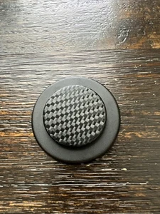 Popsockets Magnetic Phone Grip & Stand For MAGSAFE Carbonite Weave Black USED - Picture 1 of 3