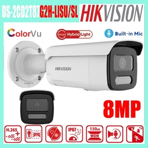 Hikvision 4K 8MP ColorVu Smart Light IP PoE CCTV Camera DS-2CD2T87G2H-LISU/SL - Picture 1 of 13