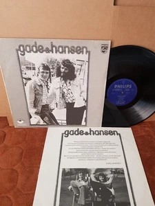 GADE & HANSEN - SAME Philips 6499 985 '73 UK LP Danish 70s FOLK ROCK EX Inner - Picture 1 of 7