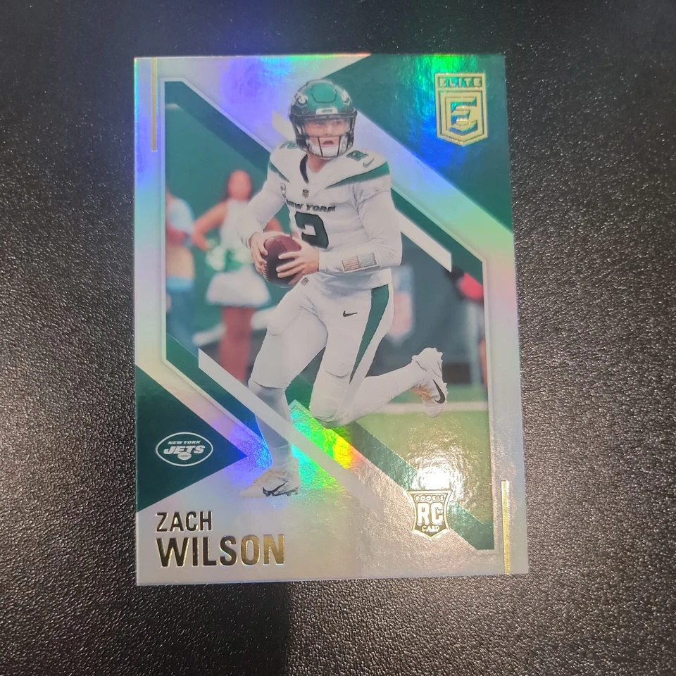 2021 Panini Chronicles Elite Update Zach Wilson #177 Rookie RC - Image 1 of 1