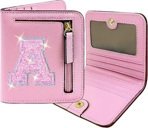 COSHAYSOO Initial RFID Wallet Small Teen Girl Gifts Trendy Stuff Birthday Gift 6 - Picture 1 of 1