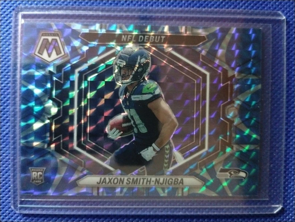 2023 Panini Mosaic Jaxon Smith-Njigba Rookie Debut Blue  *NorthernRoute* - Image 1 of 1