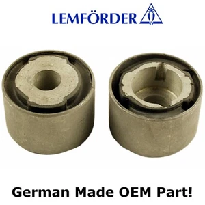 2 Rear Axle Housing to Sub Frame Mount Bushing 1986-95 Mercedes W124 Lemfoerder - Picture 1 of 10