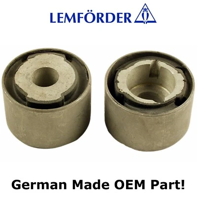 2 Rear Axle Housing to Sub Frame Mount Bushing 1986-95 Mercedes W124 Lemfoerder - Image 1 of 4