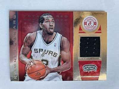 Kawhi Leonard 2013-14 Panini Totally Certified Red Game Used Jersey Patch /99 - Image 1 of 2