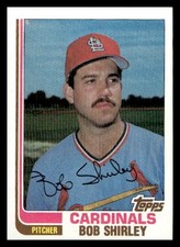 1982 Topps #749 Bob Shirley St. Louis Cardinals Baseball card