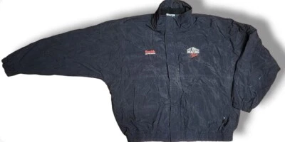 Chaqueta Fahrenheit Para Hombre XL "The Heating Pros" Negra Cremallera Cortavientos Ligera  Foto 1 de 4