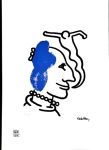 Keith Haring - 50x35 cm Limitierte Auflage Nr.61/200 - Bild 1 von 3