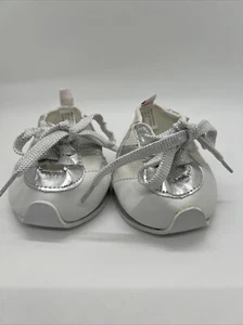 Build a Bear Weiß Und Silber Metallic Schuhe Sneaker - Bild 1 von 8