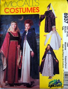Ragazze Misses Medievale Rinascimento Modello da Cucire a Scelta 2-L McCall's 8937 Fuori Produzione - Foto 1 di 4
