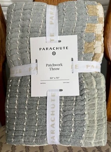 PARACHUTE with Target Soft Gauzy Patchwork Throw NWT - Picture 1 of 7
